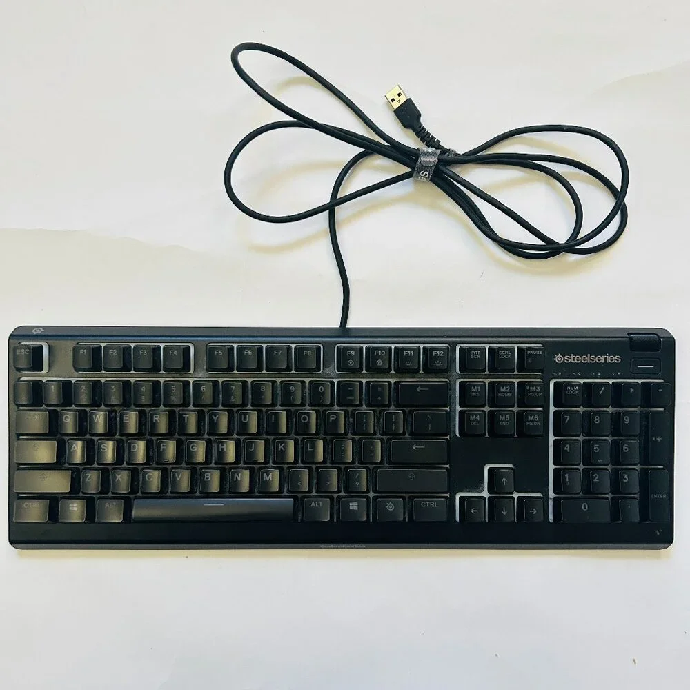 SteelSeries Apex 3 Whisper Quiet Switch Gaming Keyboard KB-00014 black
